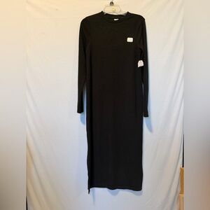 Time and Tru Maternity Stretch Black Long Sleeves Sized 4-6 Elegant Party